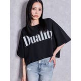 DualityルーズショートTシャツ | GYDA | 詳細画像2