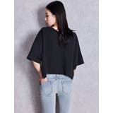 DualityルーズショートTシャツ | GYDA | 詳細画像4