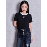 Square gydaバイカラーショートTシャツ | GYDA | 詳細画像6