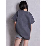 sacred edge cross emboss BIG Tシャツ | GYDA | 詳細画像16 