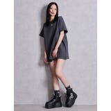 sacred edge cross emboss BIG Tシャツ | GYDA | 詳細画像18 
