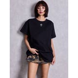 sacred edge cross emboss BIG Tシャツ | GYDA | 詳細画像7 