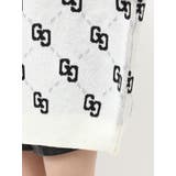GG glitter quiltingニットカーディガン | GYDA | 詳細画像20
