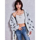 GG glitter quiltingニットカーディガン | GYDA | 詳細画像6