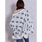 GG glitter quiltingニットカーディガン | GYDA | 詳細画像7