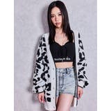 G leopard ラメハイゲージニットカーディガン | GYDA | 詳細画像16