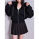 bijou string ZIP UPスウェットパーカー | GYDA | 詳細画像1 