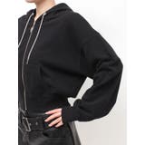 bijou string ZIP UPスウェットパーカー | GYDA | 詳細画像21 
