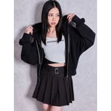 bijou string ZIP UPスウェットパーカー | GYDA | 詳細画像3 