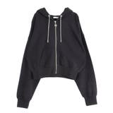bijou string ZIP UPスウェットパーカー | GYDA | 詳細画像31