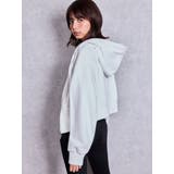 bijou string ZIP UPスウェットパーカー | GYDA | 詳細画像9 