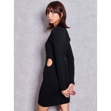 LONG SLEEVE SIDE OPENニットミニワンピース | GYDA | 詳細画像11