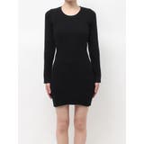 LONG SLEEVE SIDE OPENニットミニワンピース | GYDA | 詳細画像15