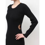 LONG SLEEVE SIDE OPENニットミニワンピース | GYDA | 詳細画像19