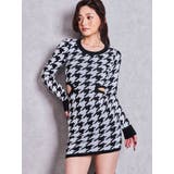 LONG SLEEVE SIDE OPENニットミニワンピース | GYDA | 詳細画像3