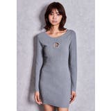 GG bijou MOLD long sleeveニットワンピース | GYDA | 詳細画像7