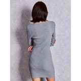 GG bijou MOLD long sleeveニットワンピース | GYDA | 詳細画像9