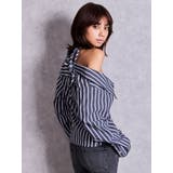 asymmetry chokerシャツ | GYDA | 詳細画像3