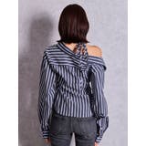 asymmetry chokerシャツ | GYDA | 詳細画像4