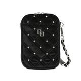 GGベロア bijou quiltingミニショルダーBAG | GYDA | 詳細画像19