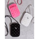 GGベロア bijou quiltingミニショルダーBAG | GYDA | 詳細画像3