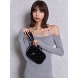 GGベロア bijou quiltingミニショルダーBAG | GYDA | 詳細画像7