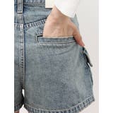 ハイウエストEYELET STRAP CARGOショートパンツ | GYDA | 詳細画像40