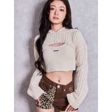 GYDAプレートアンサンブルニットパーカー | GYDA | 詳細画像2
