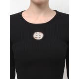 GG bijou MOLD long sleeveニットトップス | GYDA | 詳細画像44 
