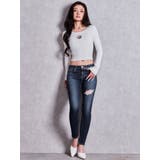 GG bijou MOLD long sleeveニットトップス | GYDA | 詳細画像5 