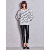 BETTY×GYDA slanting patternニットトップス | GYDA | 詳細画像22 