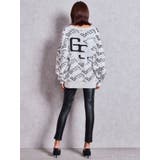 BETTY×GYDA slanting patternニットトップス | GYDA | 詳細画像24 