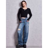 SymmetryGYDAプレートlong sleeveニットトップス | GYDA | 詳細画像11