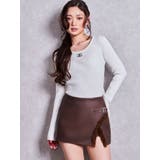 SymmetryGYDAプレートlong sleeveニットトップス | GYDA | 詳細画像13