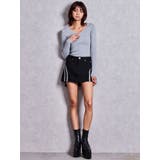 Vネックリブニットトップス | GYDA | 詳細画像20 