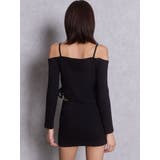 Asymmetry waist OPENワンピース | GYDA | 詳細画像4 