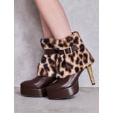 『ファー取り外し可能♥』レオパードフェイクファー2WAY bijou heelブ… | GYDA | 詳細画像16