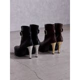 『ファー取り外し可能♥』レオパードフェイクファー2WAY bijou heelブ… | GYDA | 詳細画像7
