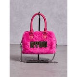 ピンク | 『予約受付中♥』GYDA bijouプレートフェイクファーBAG | GYDA