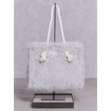 グレー | 『WEB限定アイテム❤︎』GYDAラメフェイクファーMトートBAG | GYDA