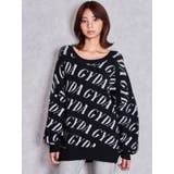 GYDA SLANT PATTERNニットトップス | GYDA | 詳細画像16 