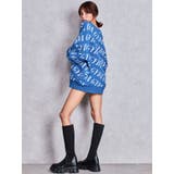 GYDA SLANT PATTERNニットトップス | GYDA | 詳細画像24 
