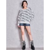 GYDA SLANT PATTERNニットトップス | GYDA | 詳細画像8 
