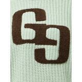 GG embroidery bicolorニットトップス | GYDA | 詳細画像29