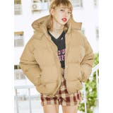 ベージュ | オーバールーズダウン | jouetie