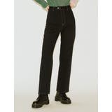 ブラック | ムードストレートデニム | jouetie