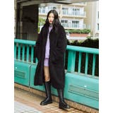 ベルトロングファーコート[品番：MKSW0046036]｜jouetie
