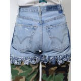 【POSTOKYO】デニムカモフラドッキングパン | jouetie | 詳細画像7