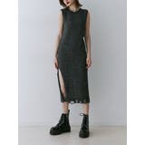 バックオープンサマーニットワンピース | jouetie | 詳細画像2 