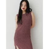 バックオープンサマーニットワンピース | jouetie | 詳細画像23 